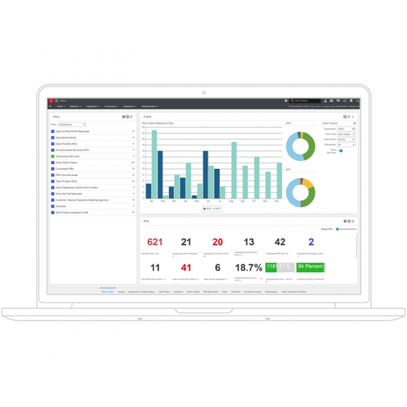 screenshot of Infor Construction